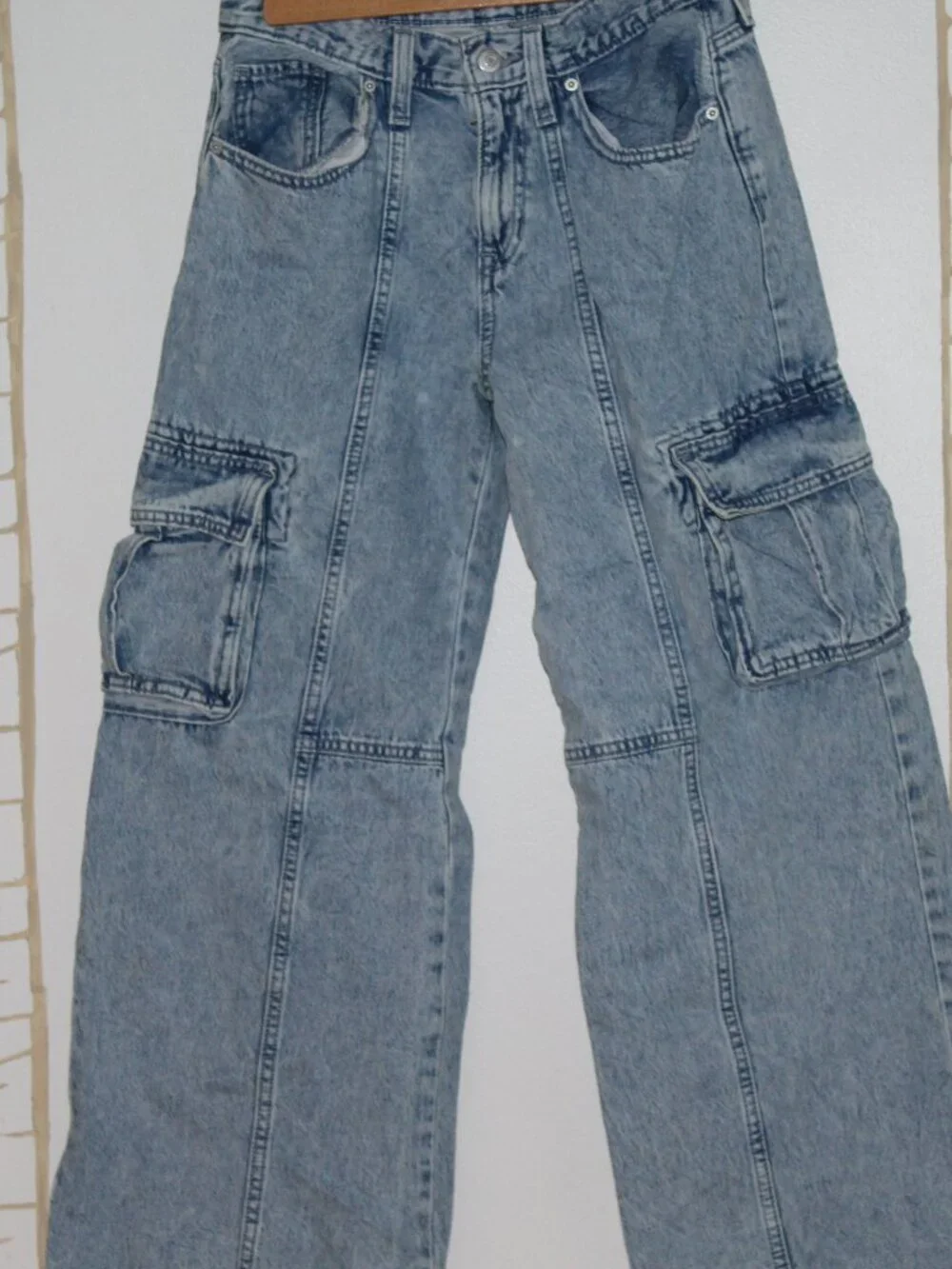 Distress Flare Jeans